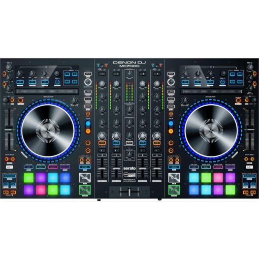 Controlador Denon Mc 7000 Usb Serato Mixer Dj Midi 4 Canales 5 D 927649 MLA26949816551 032018 F