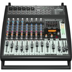 Consola Potenciada Behringer Pmp500 12 Canales Mixer 500w Fx