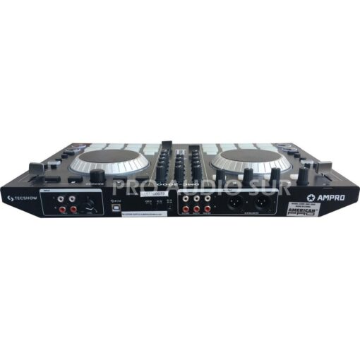Controlador Tecshow Dmc 2000 Usb Virtual Dj Le Mixer Ampro 5 D 969633 MLA31577087535 072019 F