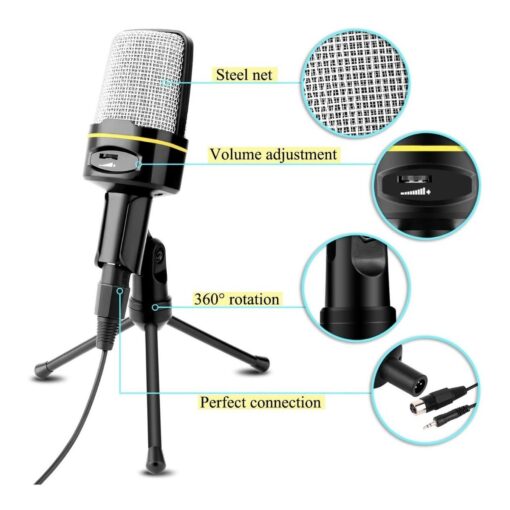 Microfono Condenser Acustica Sf-920 Soporte Zoom Meet Pc 7 D 976358 MLA44617115066 012021 F