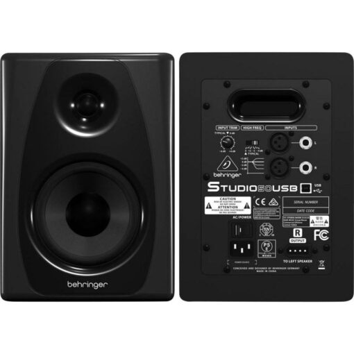 Monitor Studio 50 Usb Behringer Potenciado 2 Vias 100w Par 5 D 977273 MLA32186819729 092019 F