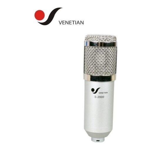 Microfono Condenser Venetian S2000 Estudio Shock Mount Cable 6 D 981292 MLA43656980739 102020 F
