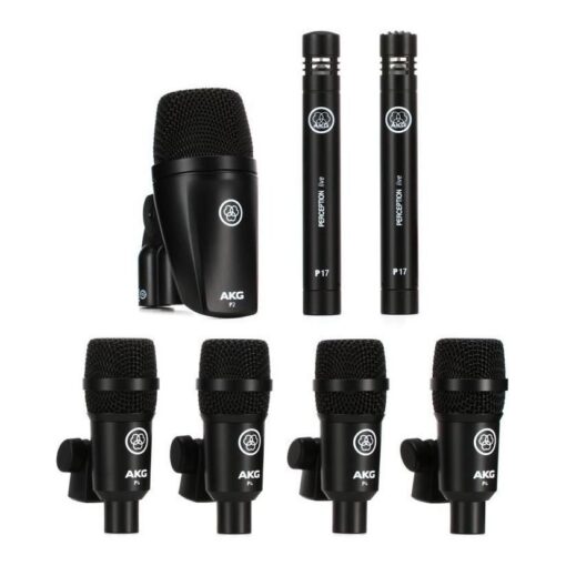 Kit 7 Micrófonos Batería Akg Drum Set Session I Bombo Oh Tom 5 D 990744 MLA52355971727 112022 F