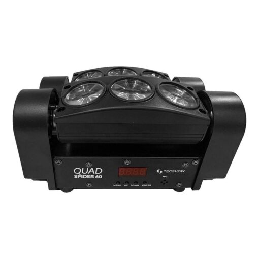 Efecto Led Tecshow Quad Spider 60 W Movil Spider Beam Rgbw 5 D 992293 MLA43023689894 082020 F