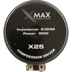 Driver Xmax X25 1 Pulgada 80 Watts Titanio Compression Rosca