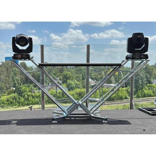 Cabina Dj Con Base Para Cabezales Móviles Truss 24*24 Tipo V 3 D 908579 MLA83059892351 032025 F