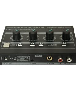 Alternative view of Amplificador De Auriculares De 4 Canales 3,5 Plug Rca Mute