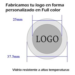 Alternative view of Fabricacion De Gobo Vidro Full Color Gobos Proyector Movil