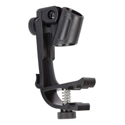 Clamp Dc1 De Bateria Ajustable Microfono Soporte Reforzado