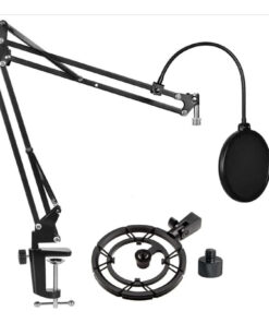 Brazo Antipop Shock Mount Soporte Para Blue Yety Sm7b Podmic
