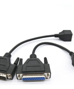 Cable Ilda Kit 2 Adaptadores Rj45 A Db25 Macho Hembra Laser