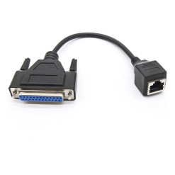Ofertas 202 Alternative view of Cable Ilda Kit 2 Adaptadores Rj45 A Db25 Macho Hembra Laser