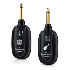 Transmisor Receptor Para Guitarra Inalambrico Xmax A8 Bajo