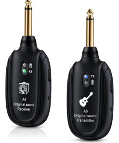 Transmisor Receptor Para Guitarra Inalambrico Xmax A8 Bajo