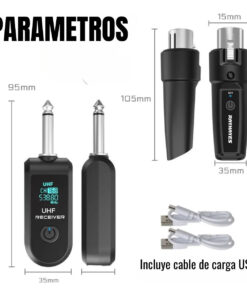 Alternative view of Sistema Inalambrico Shure Uhf 50 Metros Microfono Mano Vocal