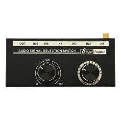 Ofertas 176 Alternative view of Selector De Audio Switch Xmax 6 Canales Stereo Consola Mix