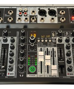 Mixer Consola 8 Canales Xmax Bluetooth Efectos Interfaz Usb