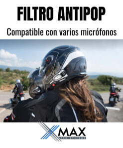 Filtro Para Viento Antipop Microfono Casco Intercomunicador 9 D 743207 MLA89391639707 082025 F