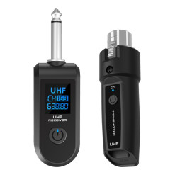 Transmisor Inalambrico Xmax Uhf Para Microfono De Mano 50m