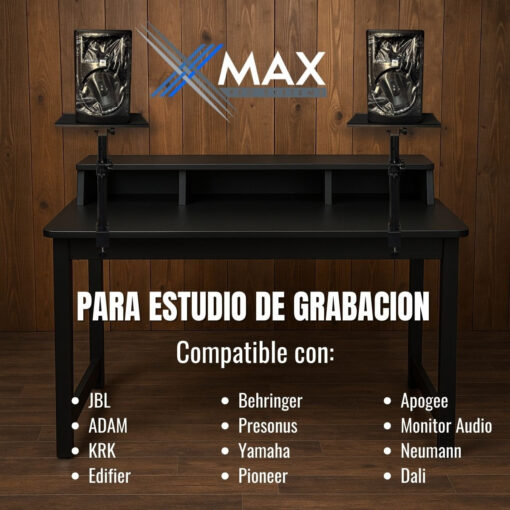 Kit 2 Soportes Xmax Para Home Theater Mesa Monitor Estudio 13 D 791114 MLA90662747133 082025 F