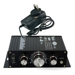Consola Potenciada Xmax Bluetooth 2 Canales Stereo Hi Fi 40w