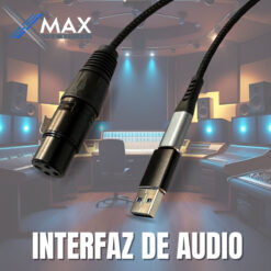 Alternative view of Interfaz De Audio Usb Xlr Xmax Pc iPhone Android Grabacion