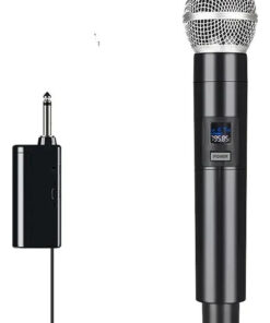 Micrófono Inalambrico Xmax Recargable Uhf Karaoke Mano 50m
