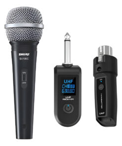 Sistema Inalambrico Shure Uhf 50 Metros Microfono Mano Vocal