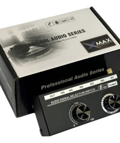 Selector De Audio Switch Xmax 6 Canales Stereo Consola Mix