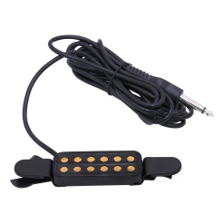 Pastilla De Guitarra Acústica Con Clip Y Cable 3m Pickup