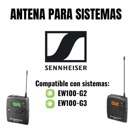Antena Para Microfono Body Pack Sennheiser Ew100 G2 G3 9 D 668865 MLA91832273670 092025 F 510x489 sqt
