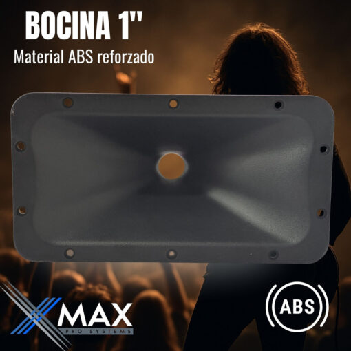 Bocina Xmax Bc1 Para Driver De 1 Pulgada Corneta Trompa Abs 10 D 985692 MLA90823533906 082025 F