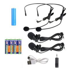 Alternative view of 2 Microfono De Vincha Xmax Inalambrico Headset Corbatero Uhf