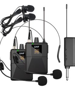 2 Microfono De Vincha Xmax Inalambrico Headset Corbatero Uhf