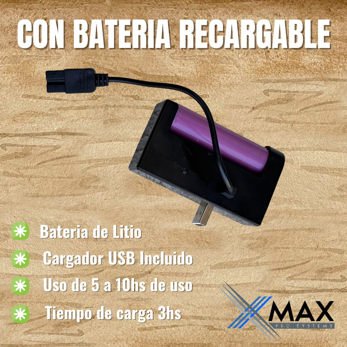 Megafono Xmax 15watts 200m Bateria Recargable Sirena Pro 4 Megafono Xmax 15watts 200m Bateria Recargable Sirena Pro - Imagen 4