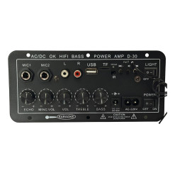 Modulo Amplificador Xmax Para Bafle 30w Bluetooth 220v 12v