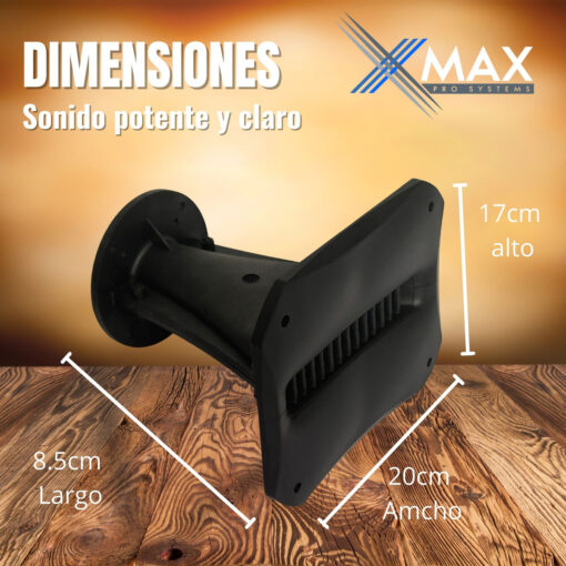 Guia De Onda Line Array Xmax Bocina 1.5 Y 1 Pulgadas Trompa 9 D 744028 MLA99149955564 112025 F