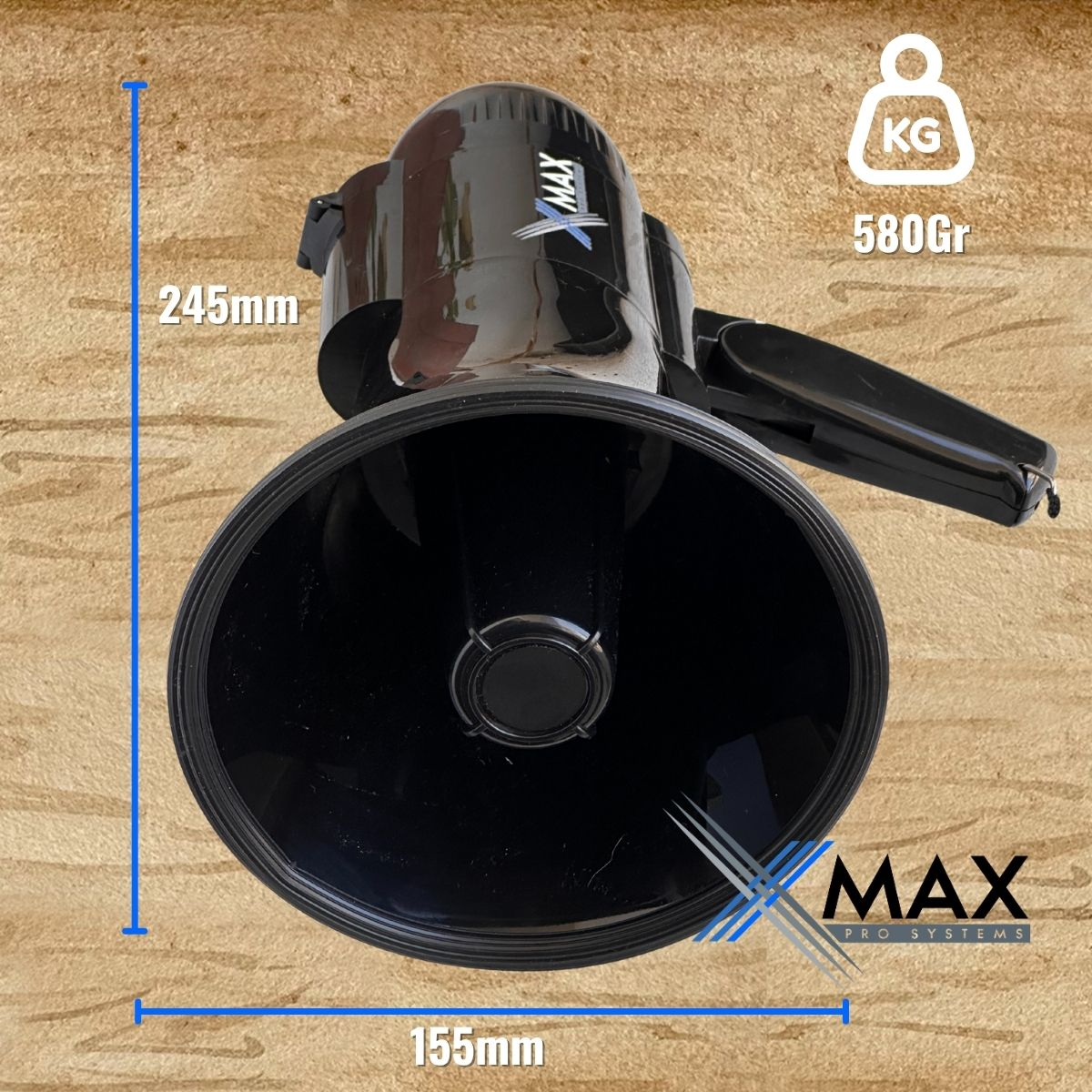 Megafono Xmax 15watts 200m Bateria Recargable Sirena Pro 5 Megafono Xmax 15watts 200m Bateria Recargable Sirena Pro - Imagen 5
