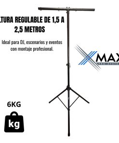 Alternative view of Tripode De Iluminacion Xmax Luces Stand T Soporte Pesado Dj