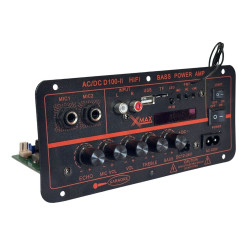 Modulo Amplificador Xmax Para Bafle 200w Bluetooth 220v 12v