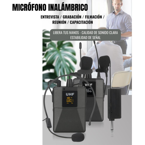 2 Microfono De Vincha Xmax Inalambrico Headset Corbatero Uhf 13 D 962959 MLA92892231755 092025 F 510x561 sqt