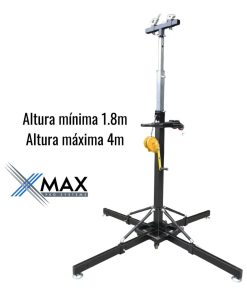 Alternative view of Tripode Malacate Xmax 4metros 200kg Torre Elevadora Truss Dj