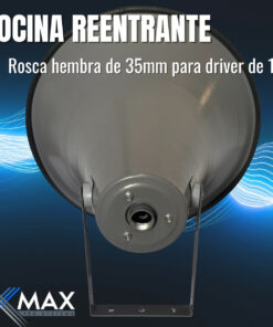 Alternative view of Bocina Reentrante Metalica Publicidad Exterior Funcional