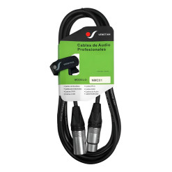 Cable Venetian Nmc 0110 Canon Xlr Fichas Neutrik 10 Metros