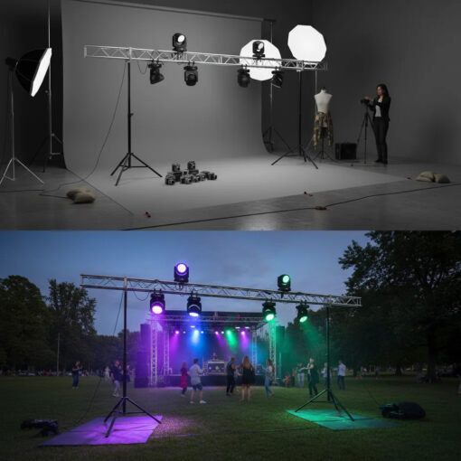 Estructura Truss Puente Para Luces Dj 6 Metros Para Trípodes 15 D 842209 MLA108956173901 032026 F