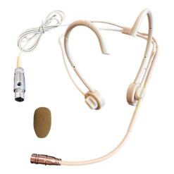 Microfono Vincha Piel Para Akg Shure Sennheiser A-technica
