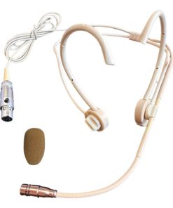 Microfono Vincha Piel Para Akg Shure Sennheiser A-technica