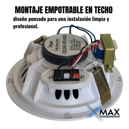 Parlante De Techo Xmax 6 Pulgadas 100v 3-6w Musica Funcional 13 D 670613 MLA114009953663 072026 F 510x504 sqt