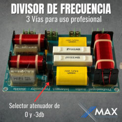Ofertas 97 Alternative view of Divisor De Frecuencia Xmax De 3 Vias Crossover Pasivo 3500hz