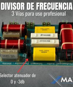 Alternative view of Divisor De Frecuencia Xmax De 3 Vias Crossover Pasivo 3500hz